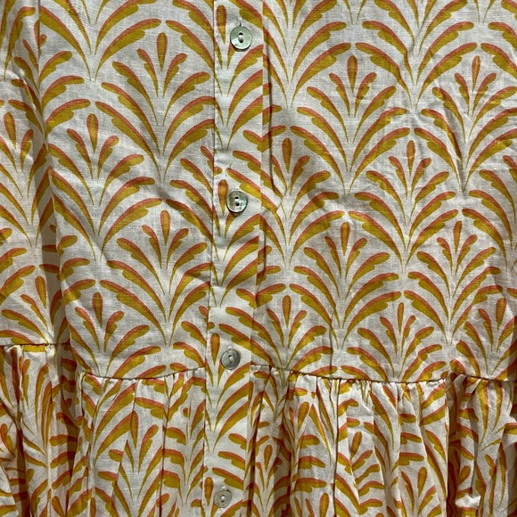 Red Dress Boutique - Yellow Print Shirt Dress - Picture 5 of 6